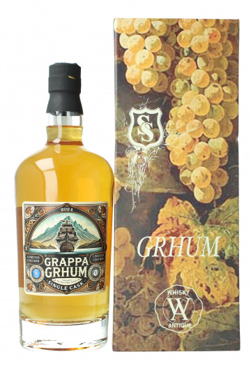 GRAPPA GRHUM Gran  RISERVA Single Cask 2024 70cl 48.9% SILVER SEAL AGED IN  Demerara cask  Rum cask