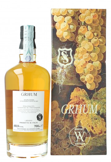 GRAPPA GRHUM Gran  RISERVA Single Cask 2024 70cl 48.9% SILVER SEAL AGED IN  Demerara cask  Rum cask