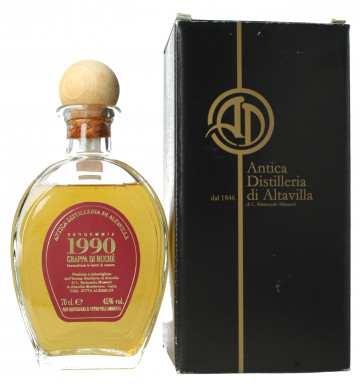 Grappa mazzetti Altavilla Ruch&egrave; 1990 70cl 45%