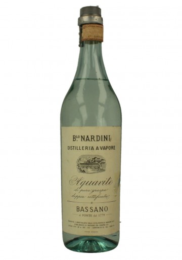 GRAPPA NARDINI 100CL 50 % VERY OLD BOTTLE  