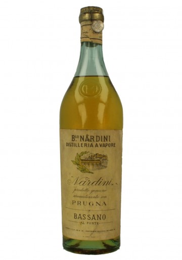 GRAPPA NARDINI PRUNA  100CL 50% VERY OLD BOTTLE- BOTTLED IN THE 50'S 