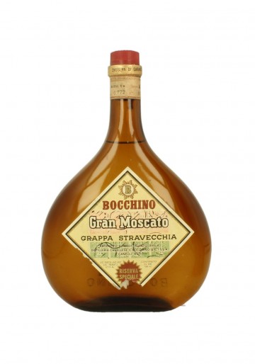 GRAPPA STRAVECCHIA GRAN MOSCATO BOCCHINO 100  CL 42% OLD BOTTLE