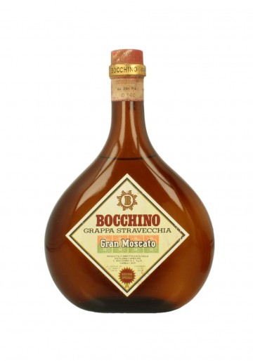GRAPPA STRAVECCHIA GRAN MOSCATO BOCCHINO  75    CL 42 % OLD BOTTLE