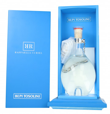 GRAPPA TOSOLINI MURANO GLASS Bot.1998 1 litre 43% OB  - Rare edition Raffaella Curiel