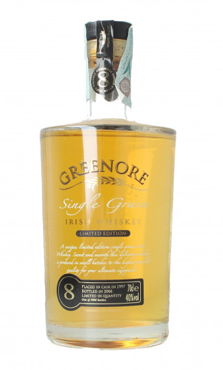 Greenore Single grain  Irish Whiskey 1997 2006 70cl 40%
