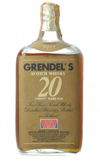 GRENDEL'S 20yo 75cl 43% - Blended
