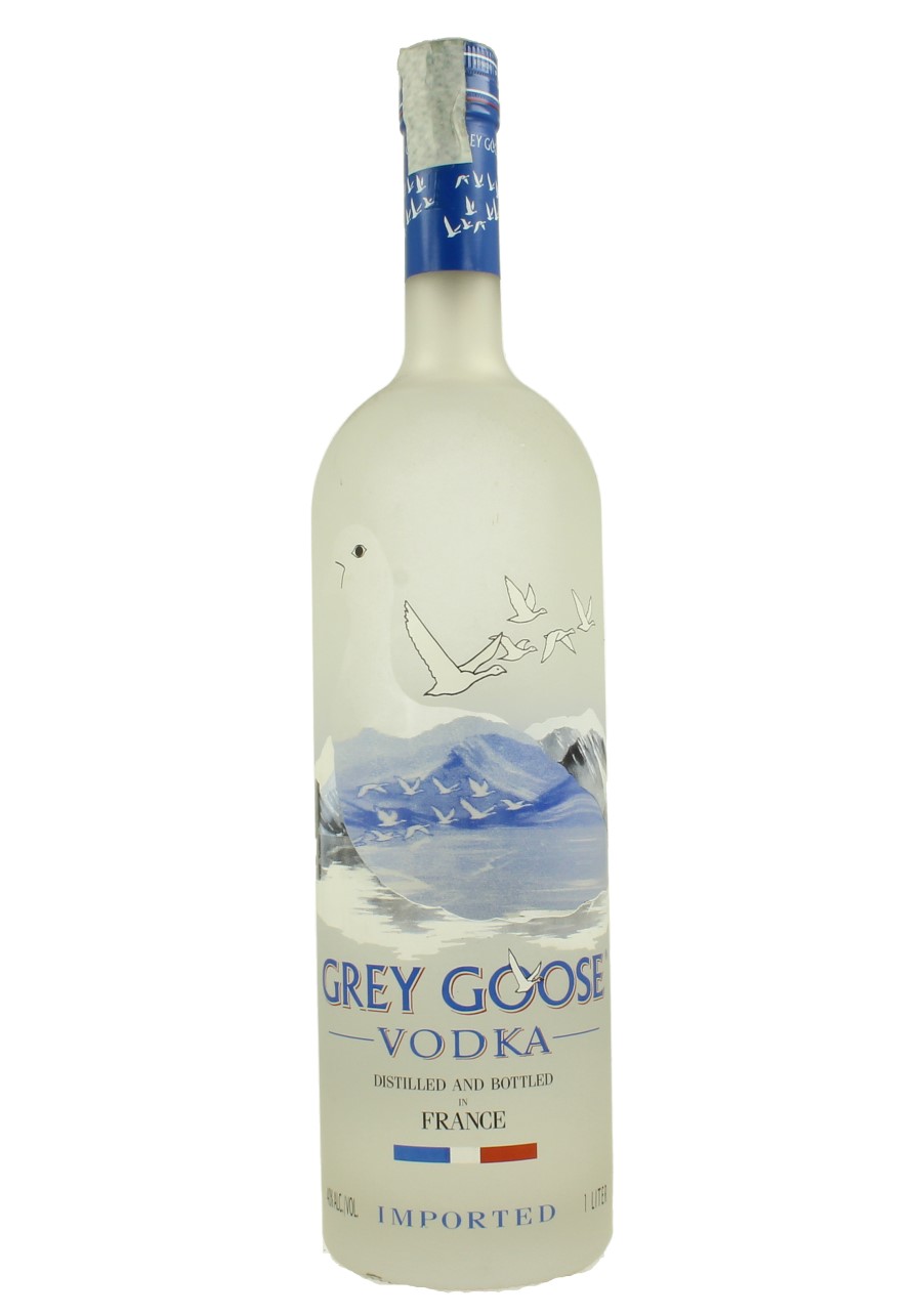GREY GOOSE FRANCE VODKA 100 CL 40 % - Products - Whisky Antique, Whisky ...