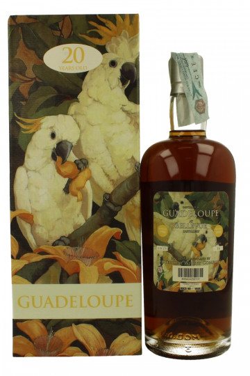 GUADELOUPE BELLEVUE 20yo 1998 2018 70cl 55.2% Silver Seal - Rum