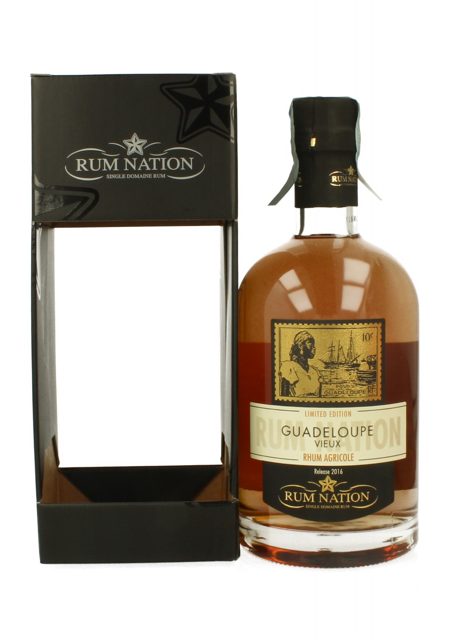GUADELOUPE VIEUX 70cl 40 Rum Nation Rum Agricole Products Whisky