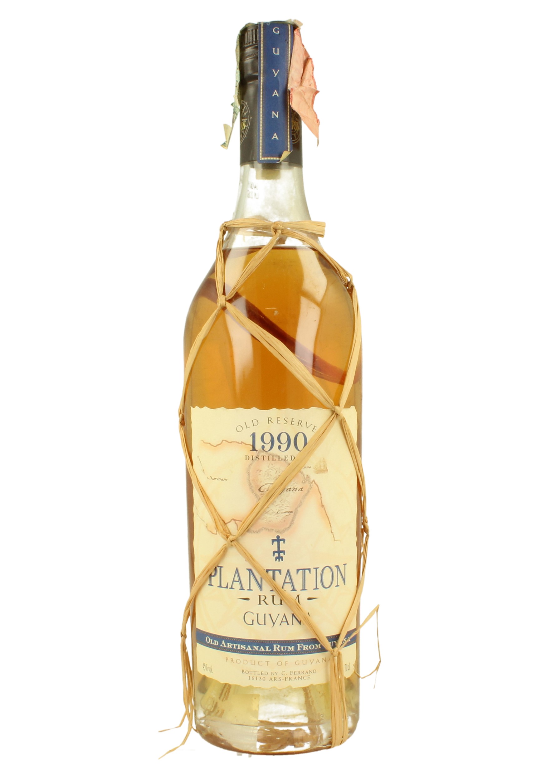 GUYANA RUM 1990 75 CL 45 PLANTATION Products Whisky Antique