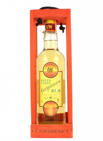GUYANA RUM CADENHEAD'S 9YO 70CL 46% GREEN LABEL