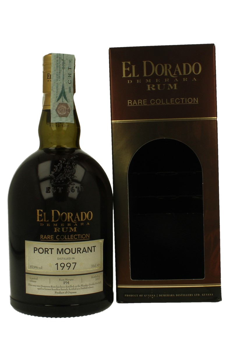 Guyana Rum Port Mourant El Dorado 1997 2017 70cl 57.9 OB Products