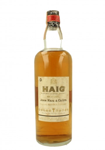HAIG Gold Label Bot.60's 75cl 43% John Haigh & Co. French Import 'D'