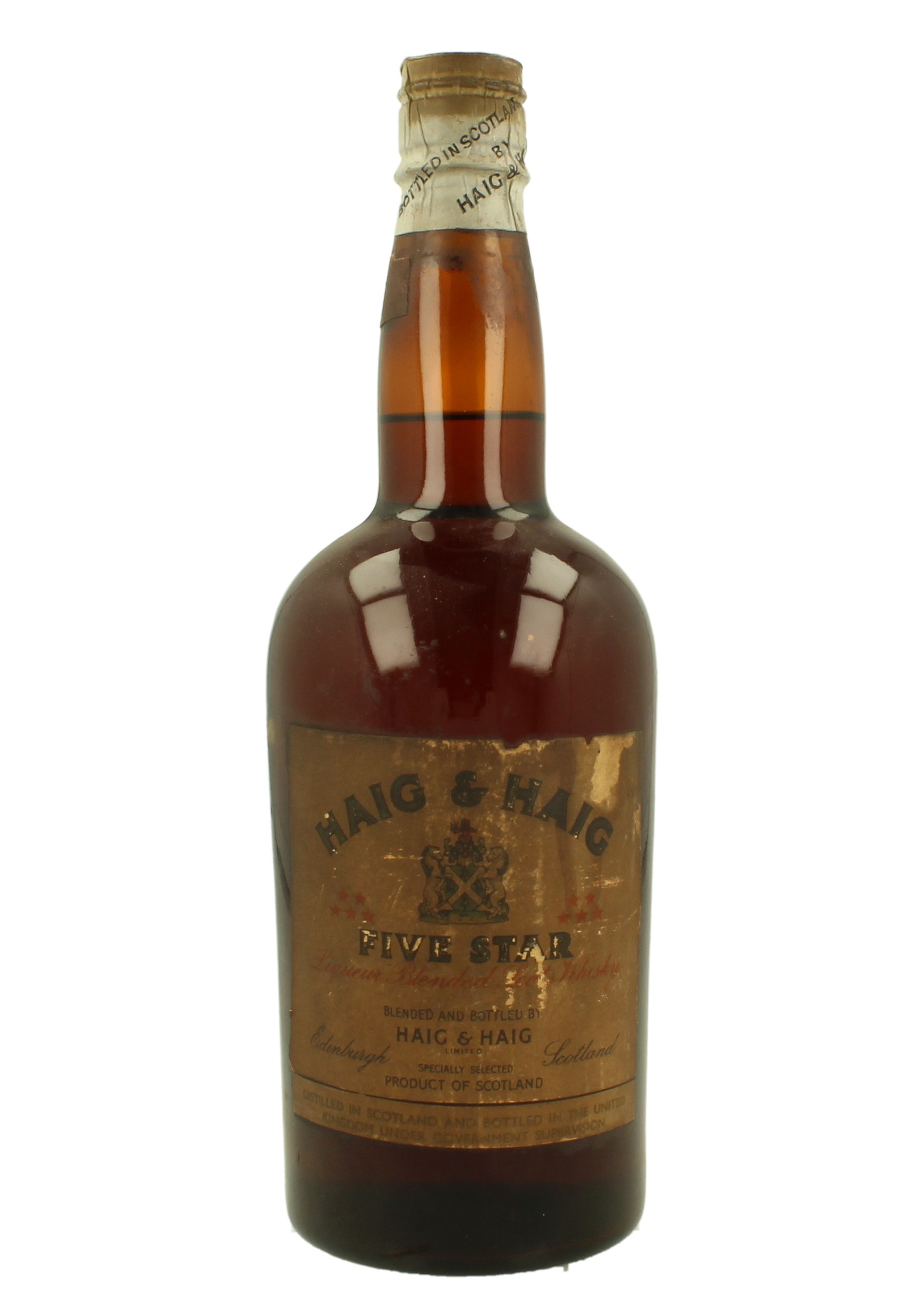 HAIG & HAIG Five Stars Bot.60's 75cl John Haigh & Co