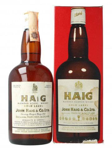 Haig 's Blended  Scotch Whisky - Bot.60's or 70's 75cl 43%