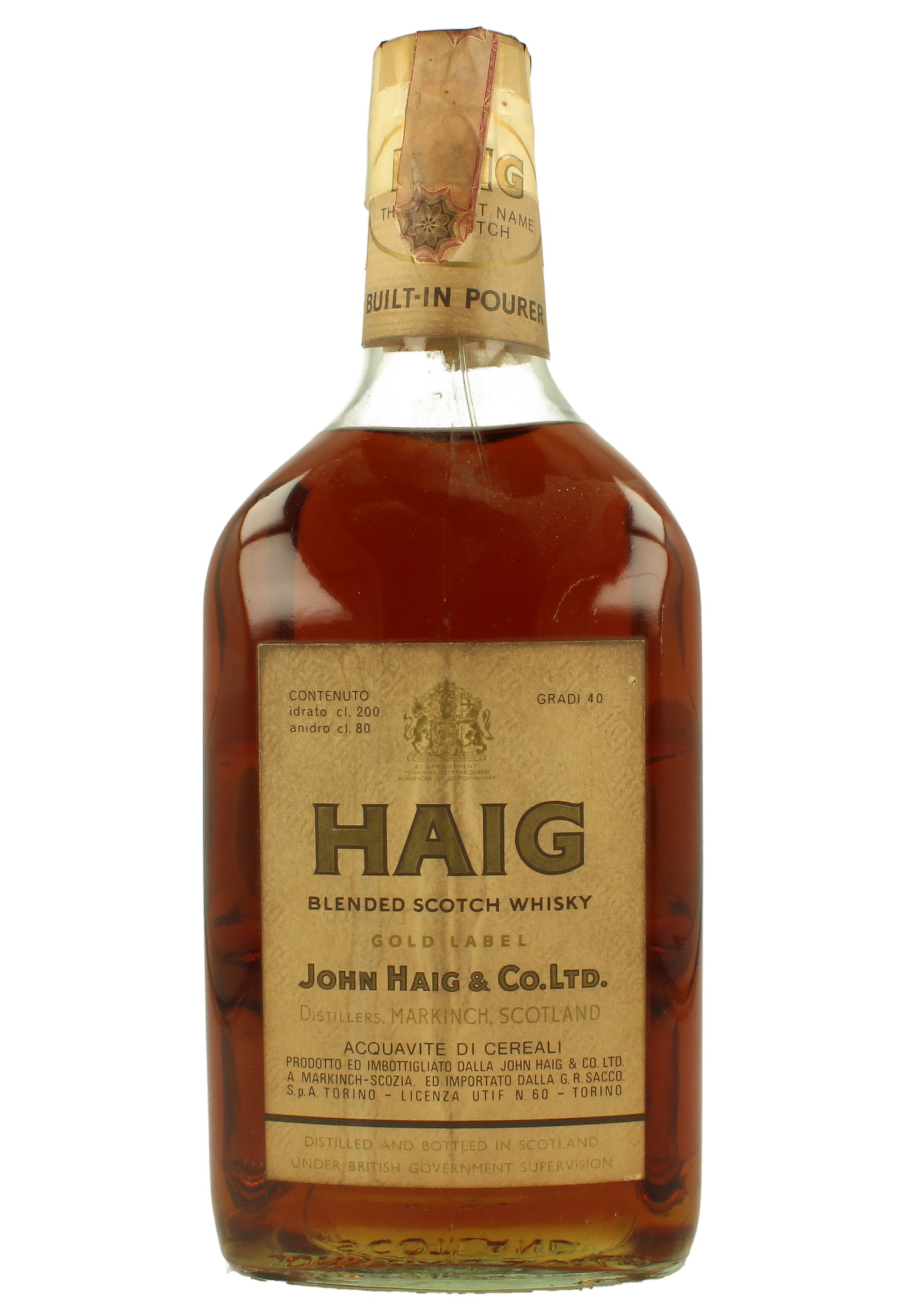 HAIG'S Gold Label Bot.60/70's 200cl 40 John Haigh & Co. Blended