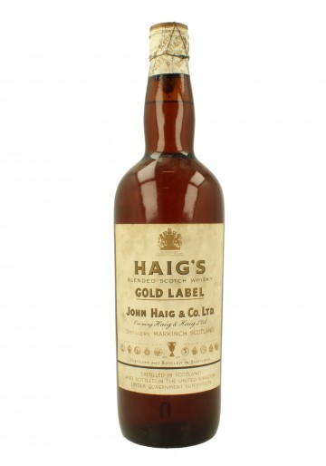 HAIG'S Gold Label Spring Cap Bot.50's 75cl 43% John Haigh & Co. - Blended