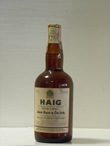 HAIG'S Gold Label Spring Cap Bot.60's 75cl 43% John Haigh & Co. - Blended