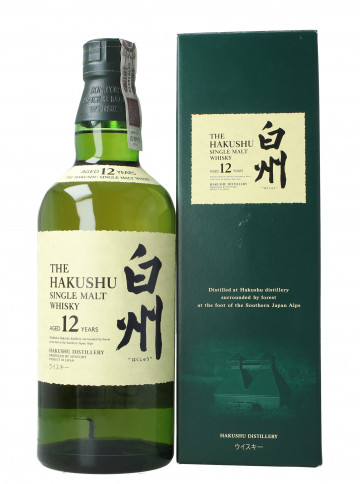 HAKUSHU Japanese Whisky 12 year old 70cl 43%