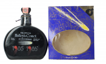 Halley's Comet Blended  Scotch Whisky 12 year old BOTTLED 1986 75cl 43% OB- Decanter