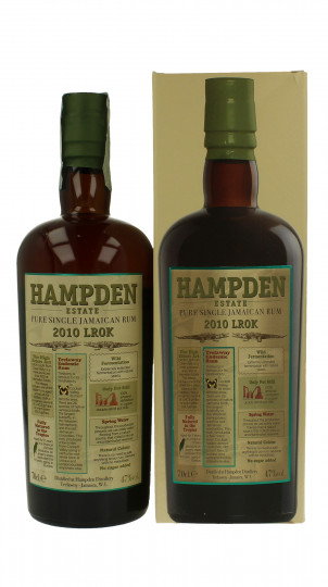 HAMPDEN ESTATE LROK 11yo 2010 2021 70cl 47% - Velier