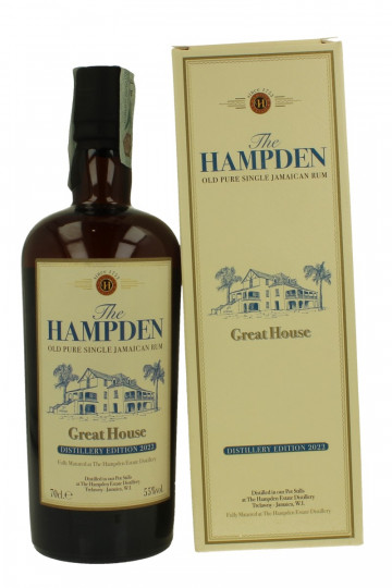 HAMPDEN GREAT HOUSE DISTILLERY 2022 70cl 55% - Velier