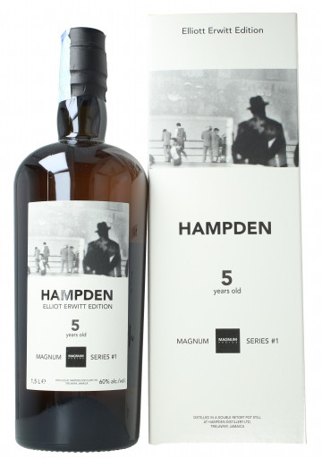 Hampden Jamaica pure single rum 5 year old 150cl 60% Magnum series 1 Elliot Erwitt