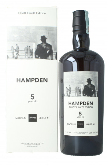Hampden Jamaica pure single rum 5 year old 150cl 60% Magnum series 1 Elliot Erwitt