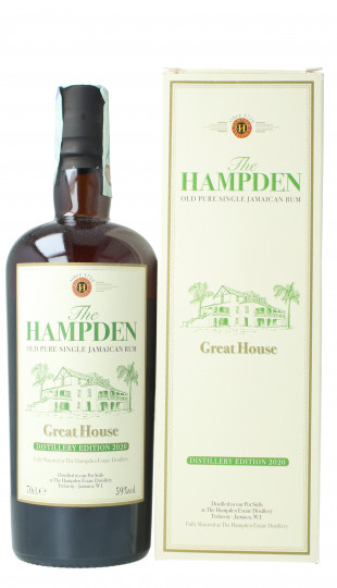 Hampden Jamaica Rum Great House 2020 70cl 59% OB-Velier