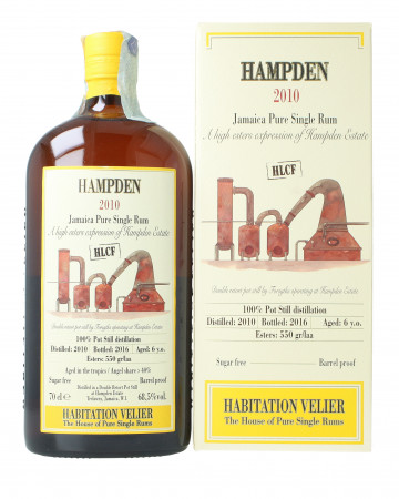 Hampden Jamaica Rum HLCF 2010 2016 70cl 68.5% - Velier