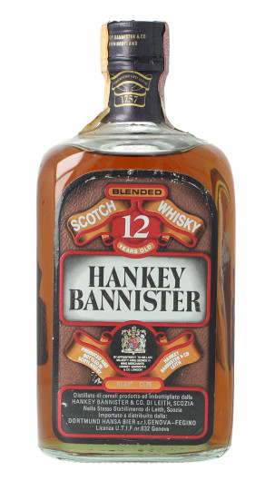Hankey Bannister    Blended  Scotch Whisky 12 years old Bottled around 1960-1970 75cl 43% OB  -