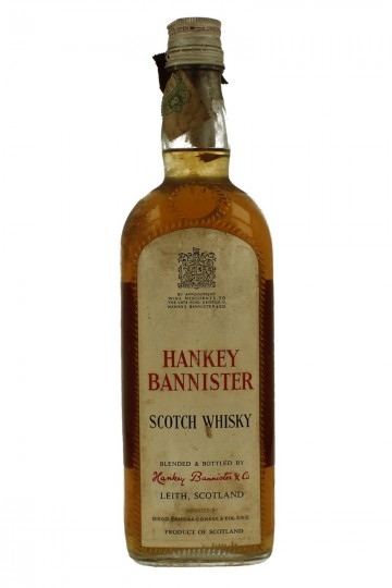 HANKEY BANNISTER   Blended  Scotch  Whisky Bot. 60's 75cl