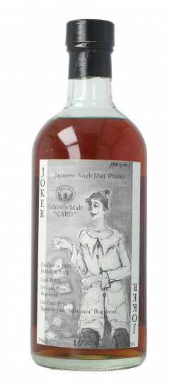 Hanyu Ichiro's Joker Monochrome  Japanese malt Whisky 1985 2014 70cl 54,9% OB  -Very rare