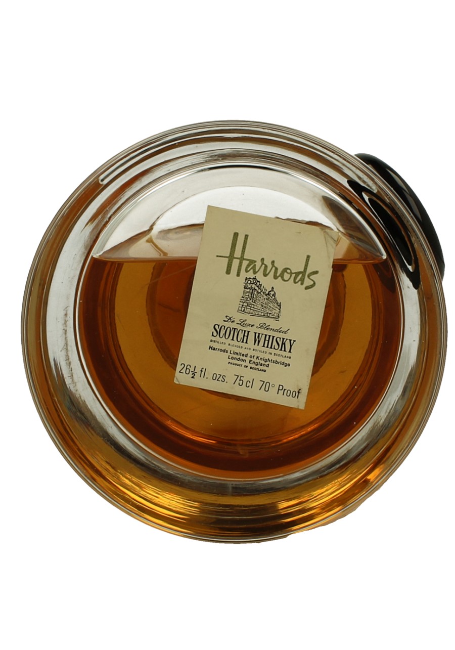 Harrods De Luxe Blended Scotch Whisky bot 60/70's 26 2/3 Fl. Ozs