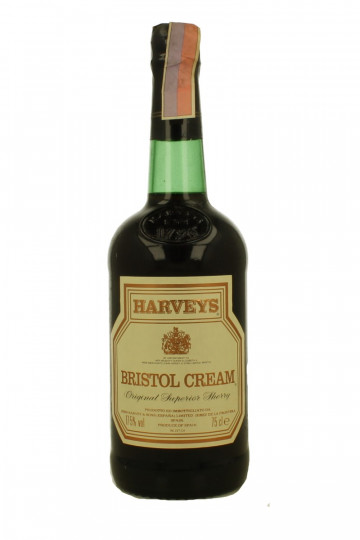 Harveys  Bristol Cream sherry Wine Bot in The 90's early 2000 75cl 17.5%