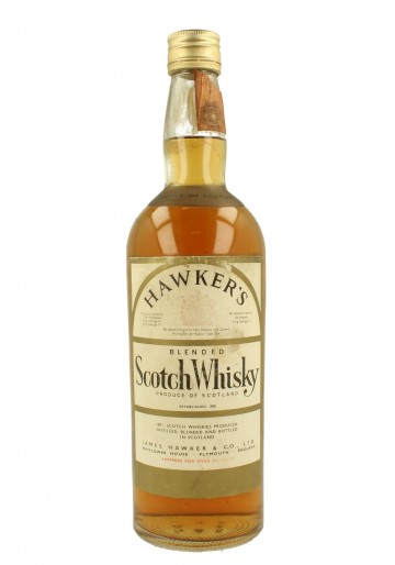 HAWKER'S  Bot.60/70's 75cl  43% - Blended