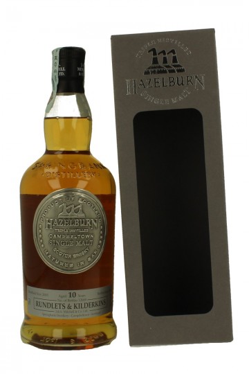 HAZELBURN 10 years old 2003 2014 70cl 50.1% OB  -Rundlets and Kilderkins