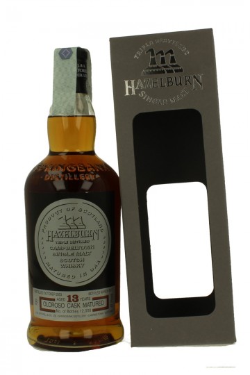 HAZELBURN 13 years old 2003 2017 70cl 47.1% OB-Limited edition Oloroso Cask Matured