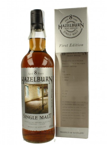 HAZELBURN 8yo Bot.2005 70cl 46% OB - First Edition Malting