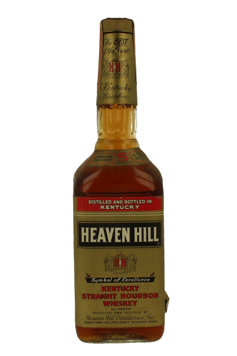 HEAVEN HILL 5 years old Bot. in The 70's 75cl 86 proof Products