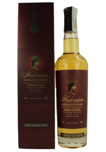 HEDONISM 70cl 43% Compass Box - Blended Grain