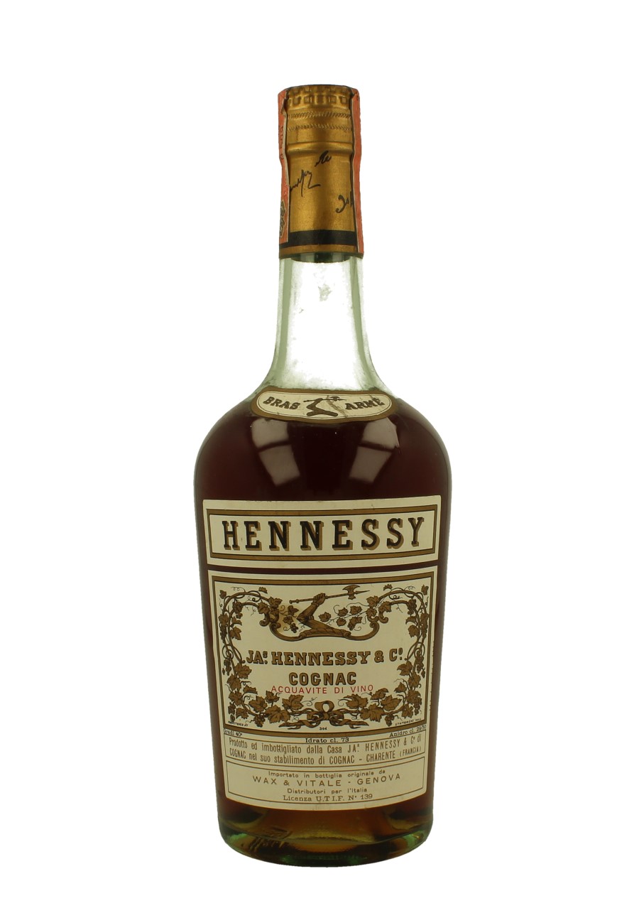 HENNESSY COGNAC bras Arme' Bot.1960/1970's 73cl 40% Bottle
