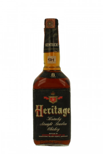 Heritage Kentucky Straight Bourbon Whiskey Bot 60/70's 75cl 86 US Proof