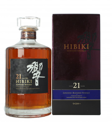 Hibiki Japanese  Whisky 21 Year old 70cl 43% Suntory