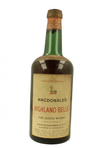 HIGHLAND BELL Bot.60's 75cl 43% MacDonald's - Blended