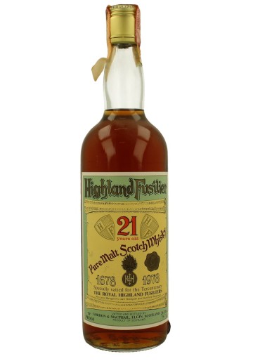 HIGHLAND FUSILIER Full Set 21yo Bot. 70/80's 4x 75cl 40% G&M