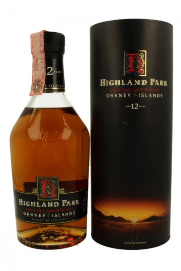 HIGHLAND PARK 12yo Bot.80's 75cl 43% OB Bottle propriety of private collector for sale
