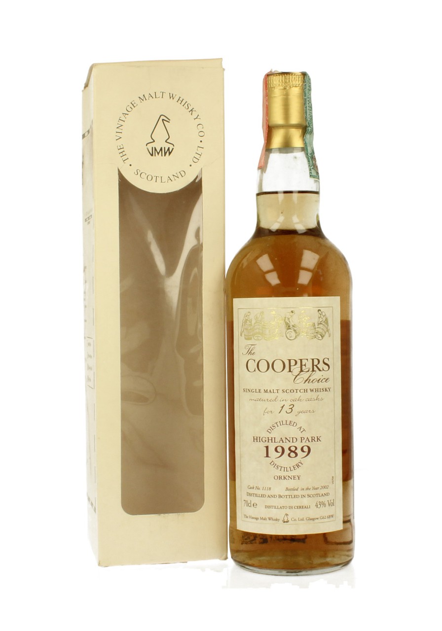 HIGHLAND PARK 13yo 1989 2002 70cl 43% The Vintage Malt Whisky