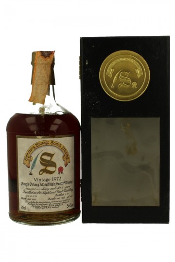 HIGHLAND PARK 18yo 1972 1991 75cl 56% Signatory  -cask 9077