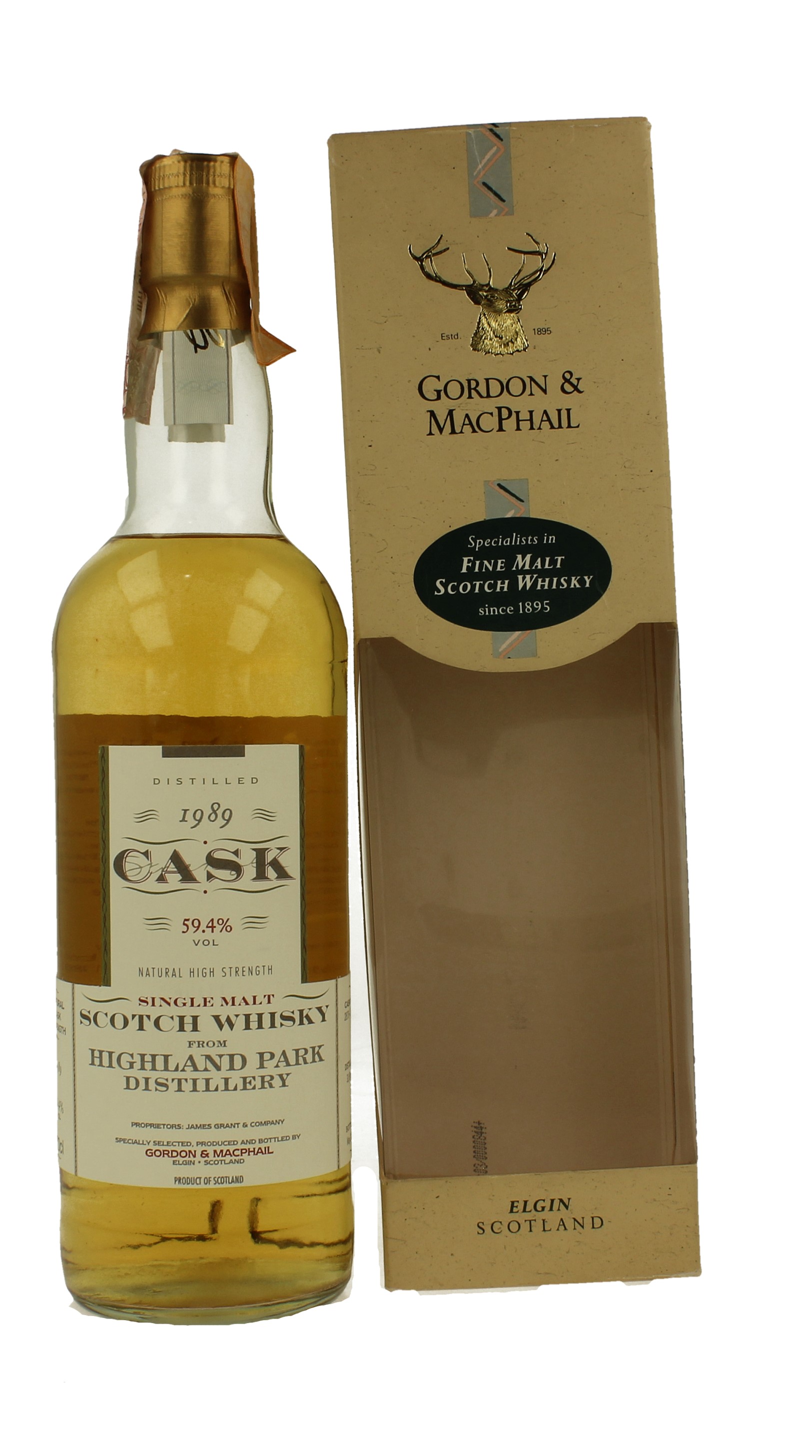 HIGHLAND PARK 1989 2000 70cl 59.4% Gordon MacPhail - Cask